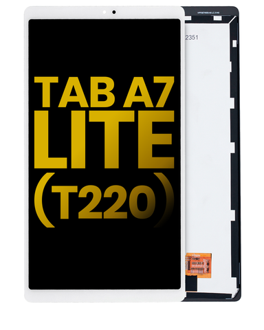Ensamble de Digitalizador y LCD Para Samsung Galaxy Tab A7 Lite 8.7 (T220 / 2020) (Version Wifi) (Blanco)