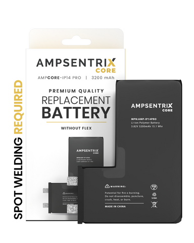 Batería Para iPhone 14 Pro (Requiere Soldadura) (AmpSentrix Core)