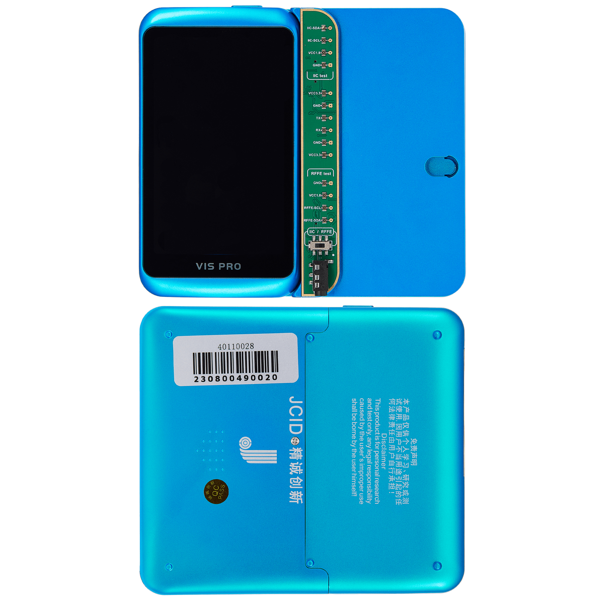 Programador de Pantallas, Baterías, Face ID, NAND y Camara JC V1S Pro MobileSentrix México