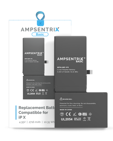 Batería Para iPhone X (AmpSentrix Basic)
