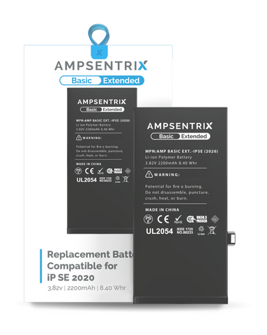 Batería de Capacidad Extendida Para iPhone SE (2020) (AmpSentrix Basic Extended)
