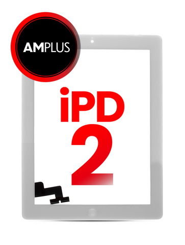 Digitalizador Para iPad 2 (Calidad Aftermarket Plus) (Blanco)