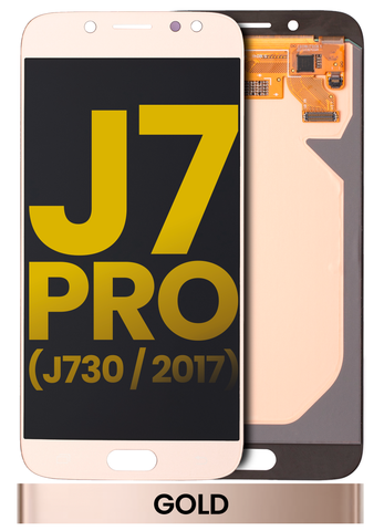 Pantalla OLED Para Samsung Galaxy J7 Pro (J730F / 2017) (Dorado)