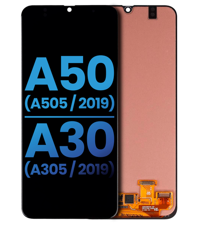 Pantalla LCD Para Samsung Galaxy A50 (A505 / 2019) / A30 (A305 / 2019) (Sin Huella) (Incell) (Negro)