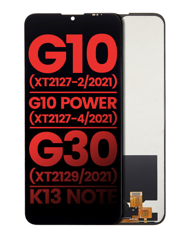 Pantalla LCD Para Motorola G10 (XT2127-2 / 2021) / G10 Power (XT2127-4 / 2021) / G30 (XT2129 / 2021) (Negro)