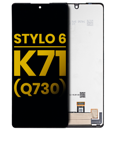 Pantalla LCD Para LG Stylo 6 / K71 (Reconstruida) (Negro)