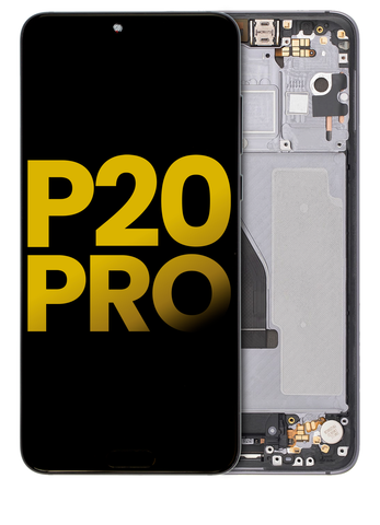 Pantalla OLED Con Marco Para Huawei P20 Pro (CLT-L09 / 2018) (Negro)