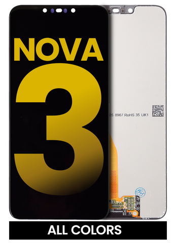 Pantalla LCD Para Huawei Nova 3 (PAR-LX9 / 2018) (Negro)