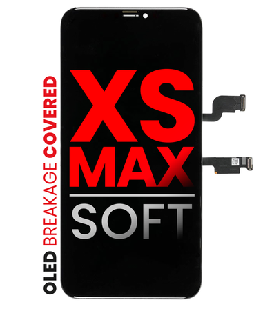 Pantalla OLED Para iPhone XS Max (Calidad Aftermarket XO7 / Soft) Negro
