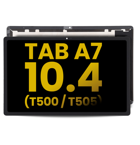 Ensamble de Digitalizador y LCD Para Samsung Galaxy Tab A 10.4  (T500 / T505 / 2020) (Reconstruida) (Negro)
