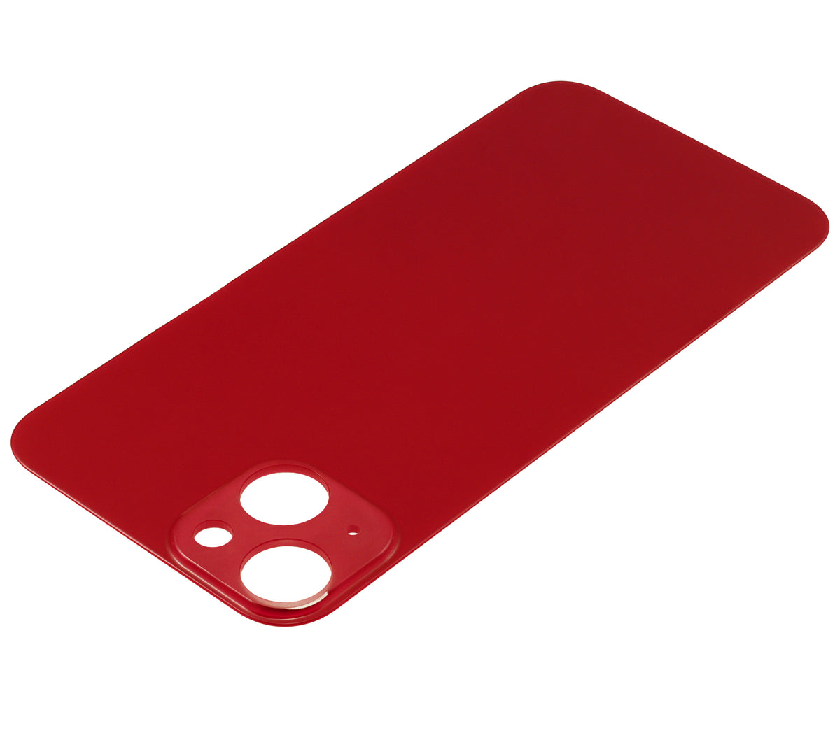 Tapa Trasera para iPhone 13 (Orificio de Camara Grande) (Rojo) MobileSentrix México