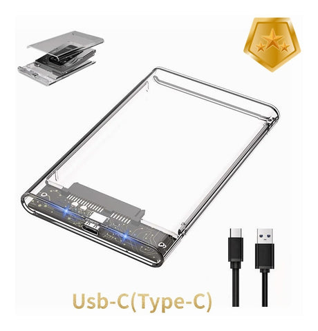 Carcasa Para Unidad SSD Externo 2.5" USB 3.1 SATA 2TB