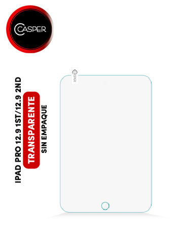 Mica Templada Casper Para iPad 12.9 1ra Gen / 2da Gen (Sin Empaque)