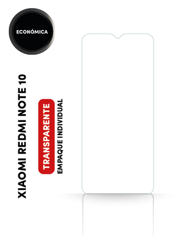 Mica Templada Económica Para Xiaomi Redmi Note 10