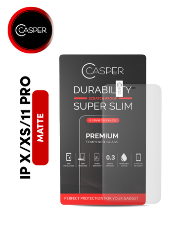 Mica Templada Casper Para iPhone X / XS / 11 Pro (Empaque Individual)