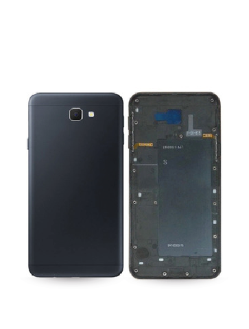 Tapa Trasera Para Samsung Galaxy J7 Prime (Negro)