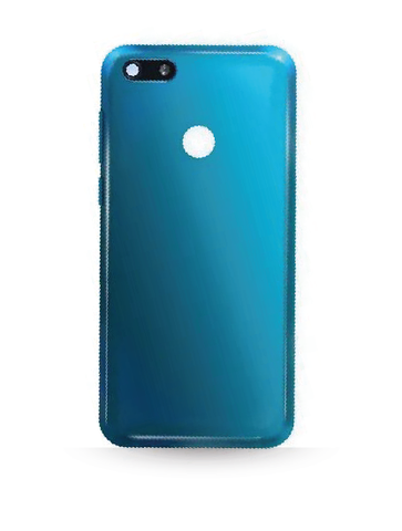 Tapa Trasera Para Motorola Moto E6 Play (Azul)