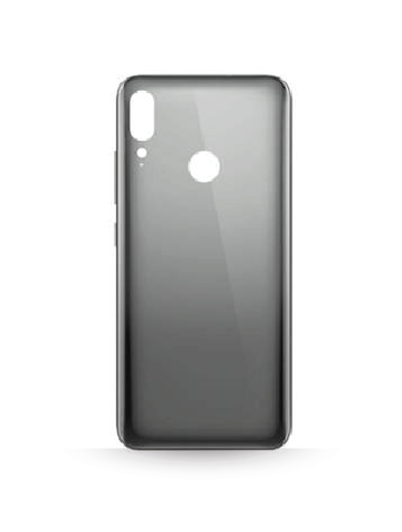 Tapa Trasera Para Motorola Moto E6 Plus (Negro)
