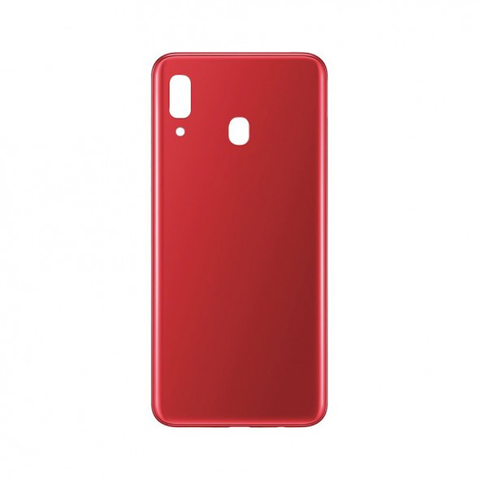 Tapa Trasera Para Samsung Galaxy A20 (Rojo)
