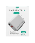 Cargador Dual USB / USB-C Power AmpSentrix (20W)