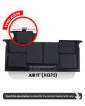 Batería (A1375) Para MacBook Air 11" (A1370 Late 2010)