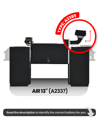 Batería (A2389) Para MacBook Air 13" Retina (A2337 / Late 2020)