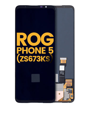 Pantalla OLED Para Asus ROG Phone 5 (ZS673KS) (Reconstruida) Negro
