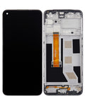 Pantalla LCD Con Marco Para Oppo A53 / A53S 4G (Negro)