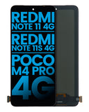 Pantalla LCD Para Xiaomi Redmi Note 11 / Redmi Note 11S 4G / Poco M4 Pro 4G (Negro)