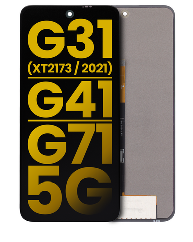 Pantalla OLED Para Motorola G31 (XT2173 / 2021) / G41 (XT2167 / 2022) / G71 5G (XT2169-1 / 2022) (Reconstruida) (Negro)