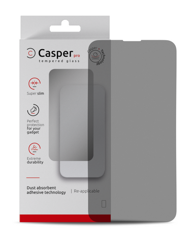 Mica Templada Casper Pro Para iPhone 15 (Empaque Individual)