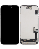 Pantalla OLED Para iPhone 15 (Calidad Aftermarket Pro: XO7 Soft) Negro