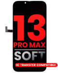 Pantalla OLED Para iPhone 13 Pro Max (Calidad Aftermarket Plus: Soft) Negro