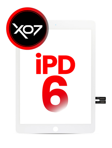Digitalizador Para iPad 6 (2018) (Calidad Aftermarket Pro, XO7) (Blanco)