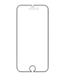 Mica Templada Casper Silicone Para iPhone 6 Plus / 6S Plus / 7 Plus / 8 Plus (Empaque Individual)