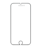 Mica Templada Casper Silicone Para iPhone 6 Plus / 6S Plus / 7 Plus / 8 Plus (Empaque Individual)