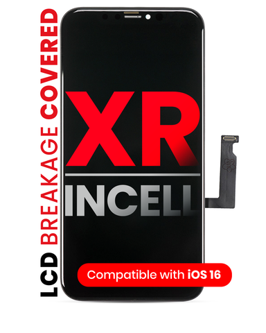 Pantalla LCD Para iPhone XR (Calidad Aftermarket Pro, XO7 / Incell) Negro