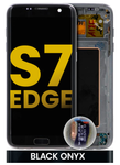 Pantalla OLED Con Marco Para Samsung Galaxy S7 Edge (G935F / 2016) (Reconstruida) (Negro)