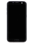 Pantalla OLED Con Marco Para Samsung Galaxy S7 Edge (G935F / 2016) (Reconstruida) (Negro)