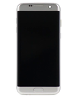 Pantalla OLED Con Marco Para Samsung Galaxy S7 Edge (G935F / 2016) (Reconstruida) (Plateado)