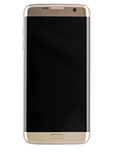 Pantalla OLED Con Marco Para Samsung Galaxy S7 Edge (G935F / 2016) (Reconstruida) (Dorado)