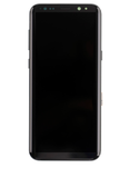 Pantalla OLED Con Marco Para Samsung Galaxy S8 Plus (G955F / 2017) (Reconstruida) (Gris / Violeta)