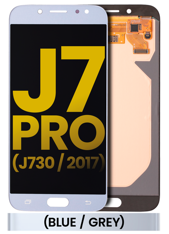 Pantalla OLED Para Samsung Galaxy J7 Pro (J730F / 2017) (Azul / Gris)