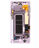 Pantalla OLED Con Marco Para Samsung Galaxy Note 9 (SM-N9600 / 2018) (AM Plus) (Purpura)