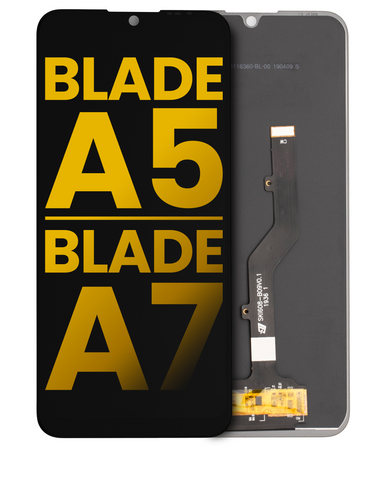 Pantalla LCD Para ZTE Blade A5 (2020) / A7 (2019) (Reconstruida) (Negro)