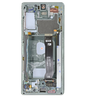 Pantalla OLED Con Marco Para Samsung Galaxy Note 20 5G (SM-N980F / 2020) (Reconstruida) (Gris)