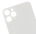 Tapa Trasera para iPhone 11 Pro (Orificio de Camara Grande) (Plateado)