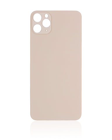 Tapa Trasera para iPhone 11 Pro Max (Orificio de Camara Grande) (Dorado)