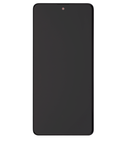 Pantalla OLED con Marco Para Samsung Galaxy A71 (A715 / 2020) (Premium) (Negro)