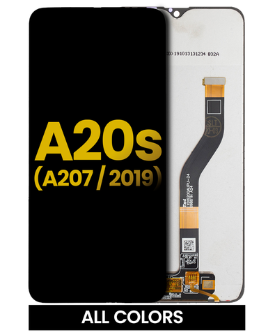 Pantalla LCD Para Samsung Galaxy A20S (A207F / 2019) (Negro)